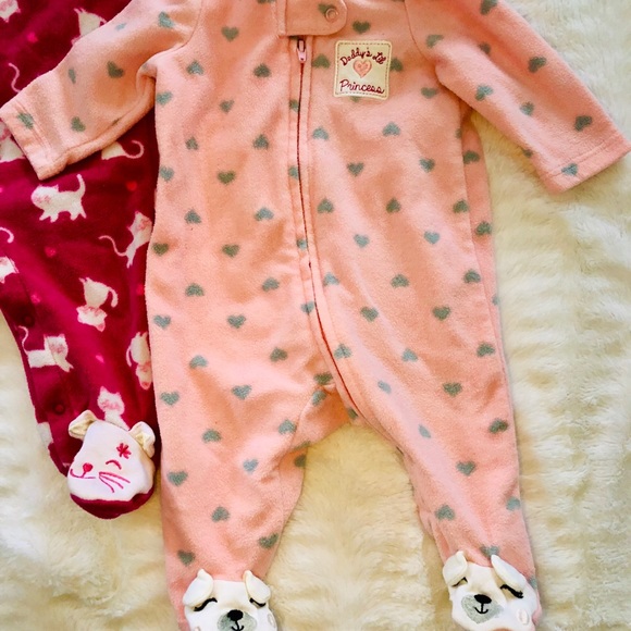 Baby 3-Pack Footed Sleep and Play - Picture 2 of 4